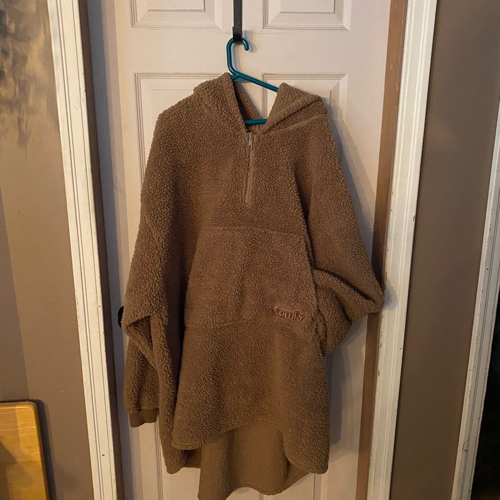 The Comfy Brown Sherpa Hoodie